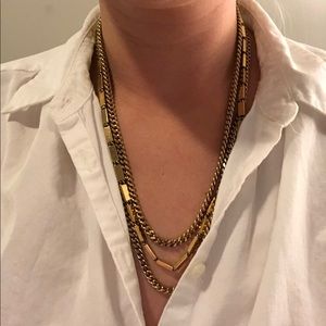 Vintage Chain Layered Necklace